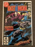 Batman Comic #350 DC Comics 1982 Bronze Age Nightmare in Crimson