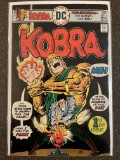 Kobra Comic #1 DC 1976 Bronze Age 25 Cents Key First Issue Ernie Chau Twin Brothers