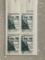 US Stamps #1380 The Dartmouth College Case 1969 Unused Block of 6 Cent Stamps