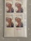 US Stamps #1355 Walt Disney 1968 Unused Block of 6 Cent Stamps