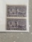 US Stamps #E15 Rotary Press 1927 Unused Pair of Special Delivery 10 Cent Stamps