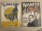 2 Vintage Sheet Music Wanita Wanna Eat? Wanna Eat? 1923 The Navy Goat 1922