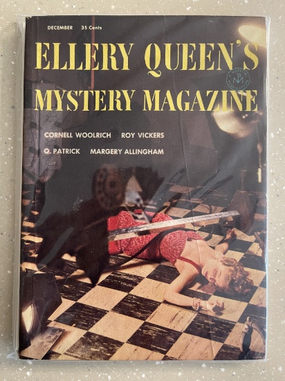 Ellery Queens Mystery Magazine Vol 24 #6 Davis Publications 1954 Golden Age