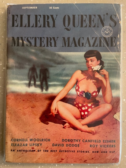 Ellery Queens Mystery Magazine Vol 22 #118 Davis Publications 1953 Golden Age