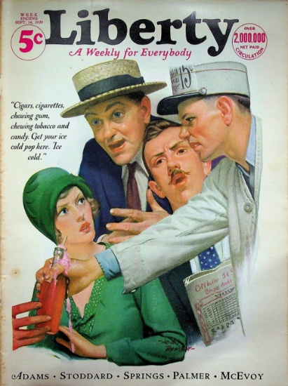 Liberty Magazine A Weekly for Everybody September 14 1929 Golden Age Great Depression Era Magazine 5