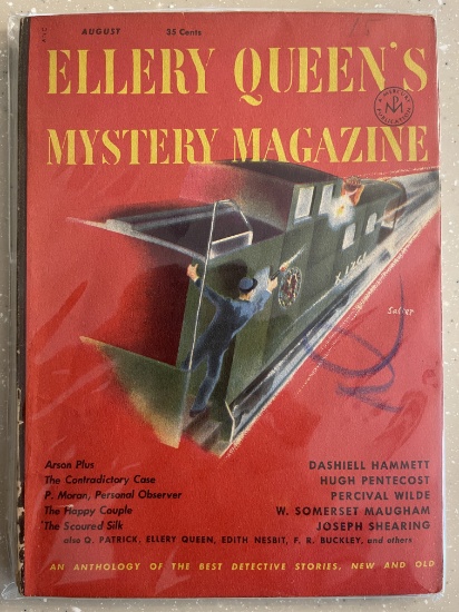 Ellery Queens Mystery Magazine Vol 18 #93 Davis Publications 1951 Golden Age Dashiell Hammett