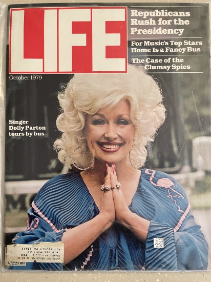 Vintage Life Magazine October 1979 Bronze Age Special Issue Dolly Parton