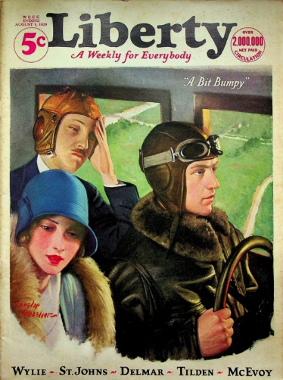 Liberty Magazine A Weekly for Everybody August 3 1929 Golden Age Great Depression Era Magazine 5 Cen