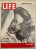 Vintage Life Magazine August 1953 Golden Age Nicole Maurey Cover