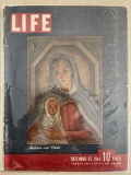 Vintage Life Magazine December 1944 Golden Age Madonna and Child Cover