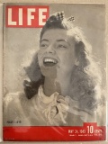 Vintage Life Magazine May 1943 Golden Age Peggy Lloyd Cover