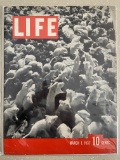 Vintage Life Magazine March 1937 Golden Age 274 Laboratory Mice Cover 10 Cents