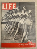 Vintage Life Magazine December 1936 Golden Age Metropolitan Operas Ballet Cover 10 Cents