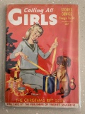 Calling All Girls Magazine #44 Parents Magazines 1958 Silver Age Classic Cover Art Illustration