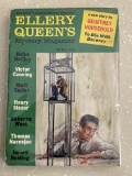 Ellery Queens Mystery Magazine Vol 37 #4 Davis Publications 1961 Silver Age Geoffrey Household