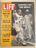 Vintage Life Magazine July 1969 Silver Age Leaving For The Moon MOON SHOT