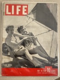 Vintage Life Magazine July 1941 Golden Age Sand Sailing 10 Cents