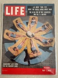 Vintage Life Magazine May 1956 Silver Age Sunbathers Lazy Susan For an Ingenious House 20 Cents