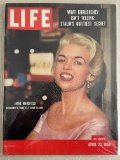 Vintage Life Magazine April 1956 Silver Age Jayne Mansfield Cover 20 Cents