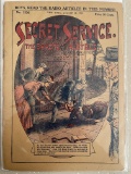 Vintage Secret Service Magazine #1336 Frank Tousey August 1924 Golden Age 10 Cents