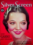 Silver Screen Magazine Vol 1 #12 J Fred Henry Publications 1931 Golden Age Sylvia Sidney Painted Cov