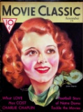 Movie Classic Magazine Vol 1 #3 Motion Picture Publications 1931 Golden Age Janet Gaynor Painted Cov