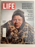 Vintage Life Magazine December 1970 Bronze Age Khrushchev Remembers World War II