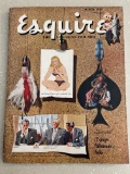 Vintage Esquire Magazine For Men Vol 31 #3 Esquire Inc 1949 Golden Age Gatefold Size Esquire Girl Ce