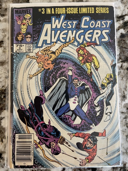 Avengers West Coast Comic #3 Marvel 1984 Bronze Age Limited Series