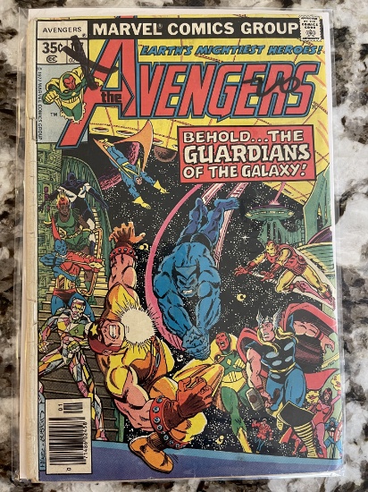 Avengers Comic #167 Marvel 1978 Bronze Age KEY 1st MEETING of Guardians of the Galaxy