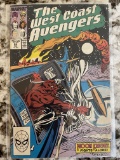 Avengers West Coast Comic #29 Marvel Moon Knight 1988 Copper Age