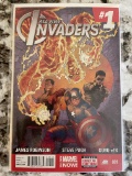 Invaders Comic #1 Marvel Falcon and the Winter Soldier Are in This Series! KEY FIRST ISSUE