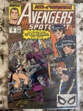 Avengers Spotlight Comic #28 Marvel 1990 Copper Age Hawkeye The Wasp