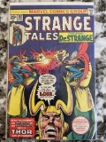 Strange Tales Comic #182 Marvel 1975 Bronze Age Includes LOKI, THOR & DOCTOR STRANGE