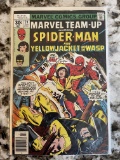 Marvel Team-Up Comic #59 Bronze Age 1977 Spider-Man and Wasp from Marvel Phase 4 Movies