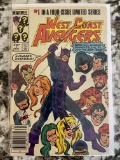 Avengers West Coast Comic #1 Marvel 1984 Bronze Age Limited Series KEY FIRST ISSUE