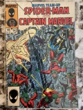 Marvel Team Up Comic #142 Bronze Age 1984 Spider-Man Captain Marvel from Marvel Phase 4