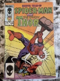 Marvel Team Up Comic #148 Bronze Age 1984 Spider-Man and THOR Marvel Phase 4 Movies