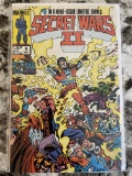 Secret Wars II Comic #9 Marvel 1986 Copper Age Hulk Thor SPider-Man Key Death of Beyonder