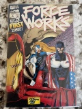 Force Works Comic #1 Marvel Key 1st Issue and Appearance of Century US Agent Black Widow Vision