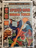 Marvel Team-Up Comic #61 Spider-Man and Carol Danvers 1977 Bronze Age