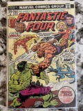 Fantastic Four Comic #166 Marvel 1976 Bronze Age HULK Vs THING