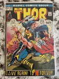 Thor Comic #201 Marvel 1972 Bronze Age The origin of Blackworld