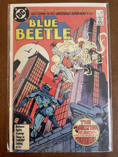 Blue Beetle Comic #5 DC Comics 1986 Copper Age Comic Question Part 1 of 3