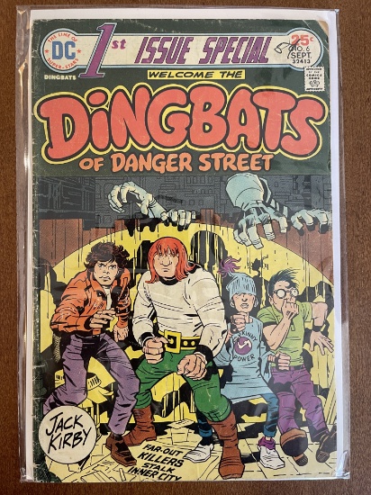 DC 1st Issue Special Comic #6 DC Comics Dingbats of Danger Street Comic 1975 KEY 1st Appearance of t