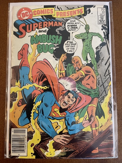 DC Comics Presents #81 DC Comics Superman & Ambush Bush 1985 Bronze Age