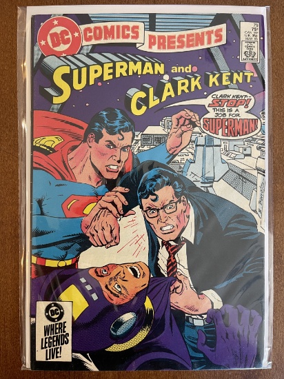 DC Comics Presents #79 DC Comics Superman & Clark Kent 1985 Bronze Age