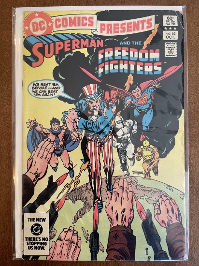 DC Comics Presents #62 DC Comics Superman & Freedom Fighters 1983 Bronze Age
