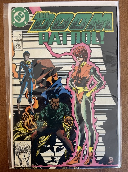 Doom Patrol Comic #4 DC Comics 1988 Copper Age KEY 1st Full Appearance of Lodestone in Costume