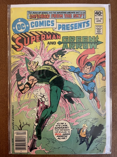 DC Comics Presents #20 DC Comics Superman & Green Arrow 1980 Bronze Age